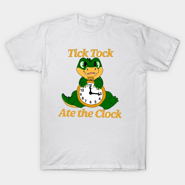 Tick tock  ate the clock T-Shirt by Kae